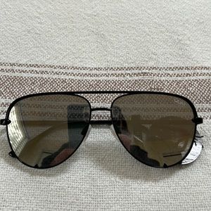 QUAY Key mini Black sunglasses